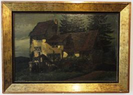 Keiser Georg Joseph Jakob – Zürich Enge Ölbild signiert
