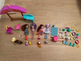 Grösse Enchantimals Puppen-Set mit Zubehör - Top Zustand!
