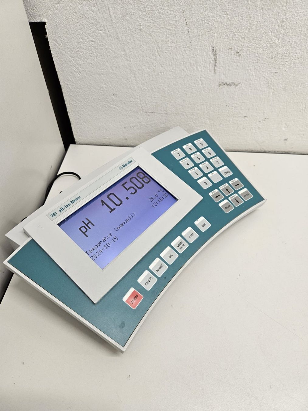 Accessori da laboratorio: 781 Metrohm pH-Meter – Usato da Niederdorf venduto da LeptonAG_Labor