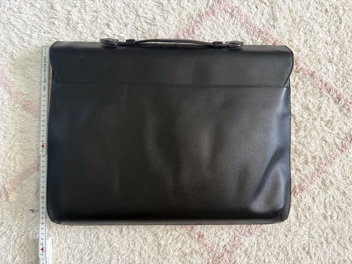 Trussardi Borse: Trussardi black leather bag – Usato da Veyrier venduto da Elenevskiy 1