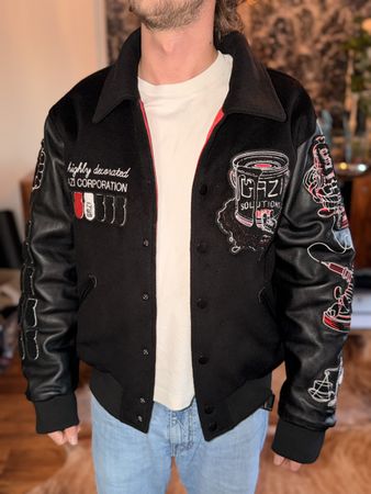 Fugazi College Jacke Grösse M Peacemaker