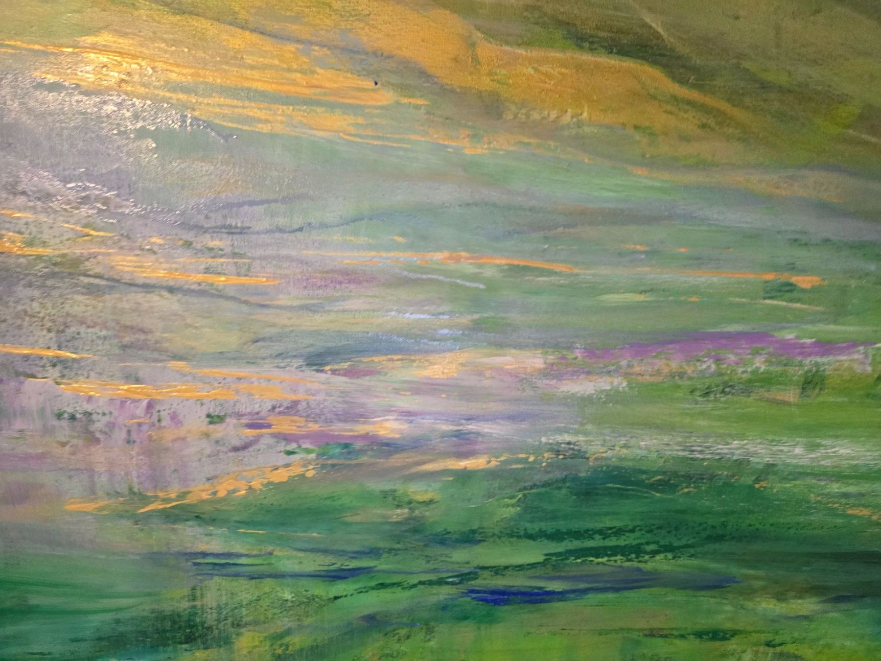 Foto & Immagini: Abstraktes Bild a Leinwand, Grösse 100x80, Abstrakt – Usato da Beinwil am See venduto da Superchance 3