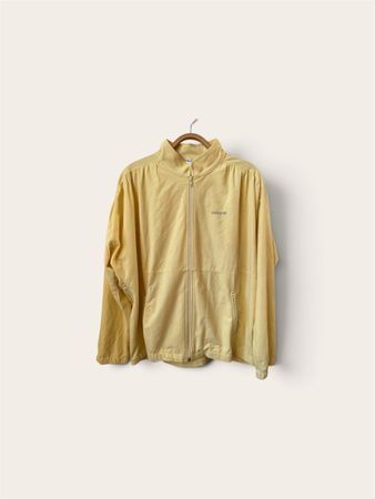 Vintage Adidas Trainingsjacke Gelb 80er/90er Trefoil Gr. M