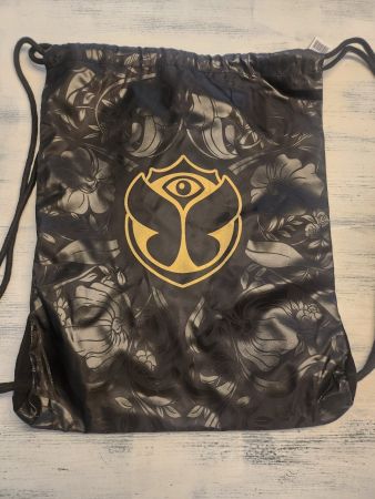 Tomorrowland Turnbeutel mit Reissverschluss Tasche neu