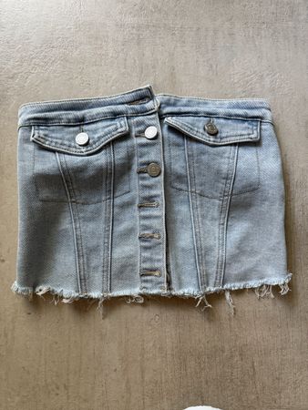 Summer Denim tube top 