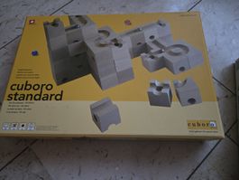 Cuboro Standard Kugelbahnsystem 54 Holzwürfel komplett