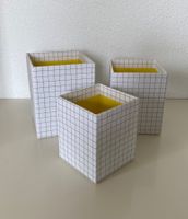 Box 3er Set Karton Behälter Schachtel Basteln