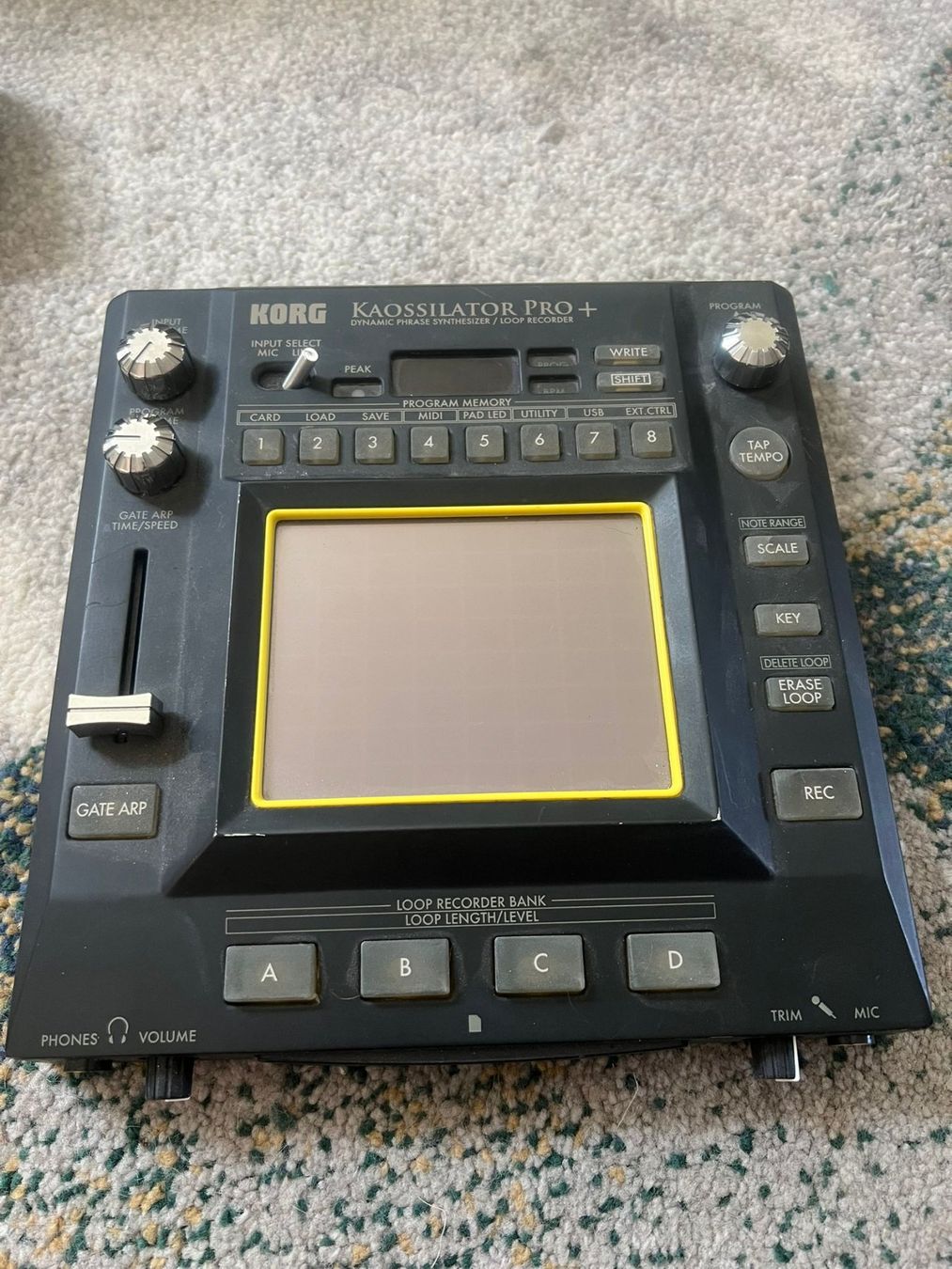 Musikinstrumente: Korg Kaossilator Pro+ Dynamic Phrase Synthesizer – Gebraucht aus Uetendorf von gorgasreptilion