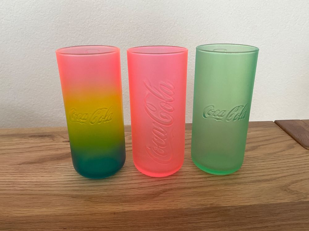 Snips Lot De 4 Verres à Coca-Cola 0.5L Avec Paille Et Couvercle - Verres Plastique Made In Italy, Réutilisables Et Étanchéité Parfaite
