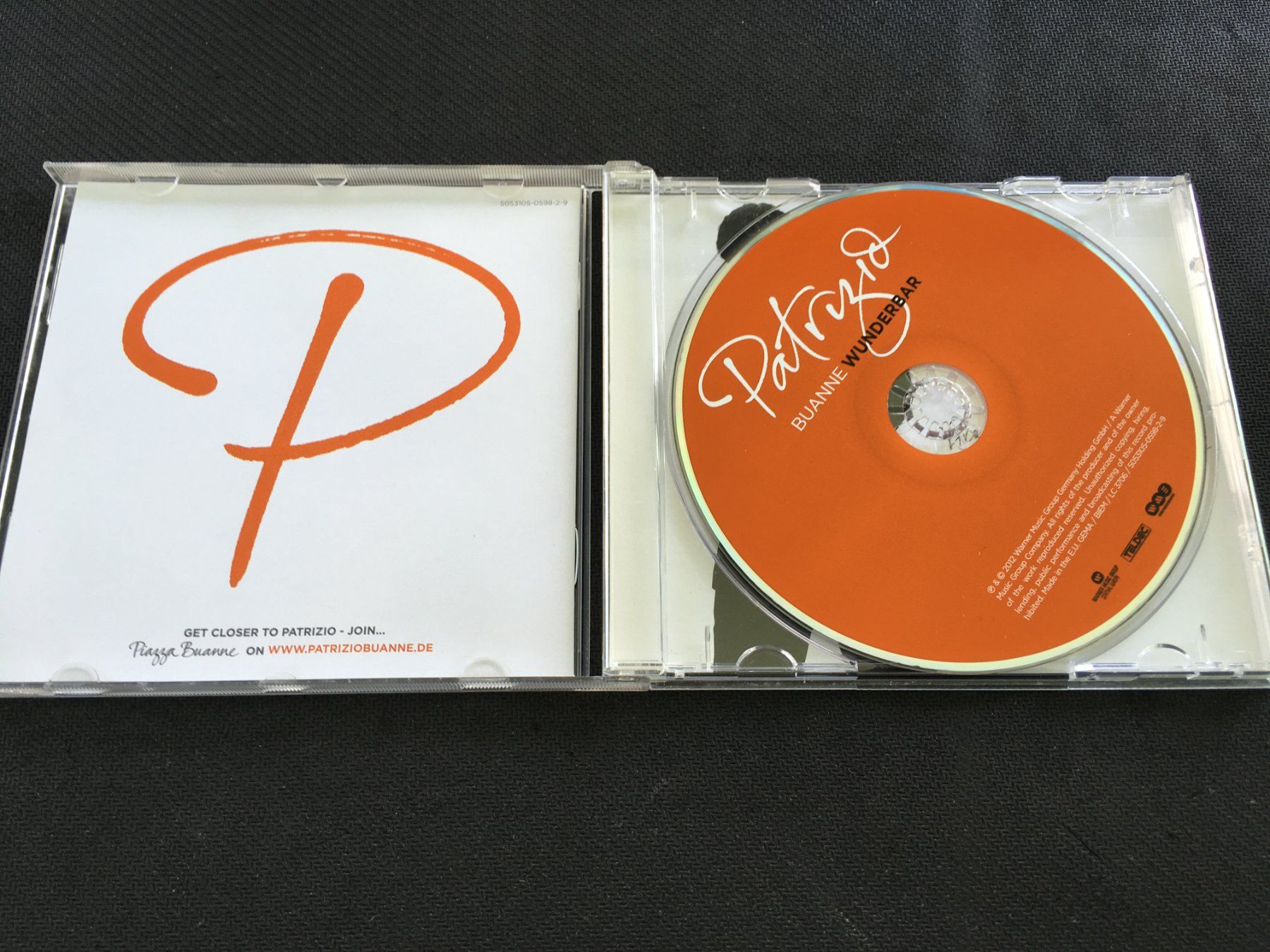 CD: Patrizio Buanne - Wunderbar -CD- – Usato da St.Gallen venduto da MedienJoe 1