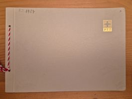 CH-PJ Generaldirektion Ausgabe 1957 ET-STempel +* gem.Bild