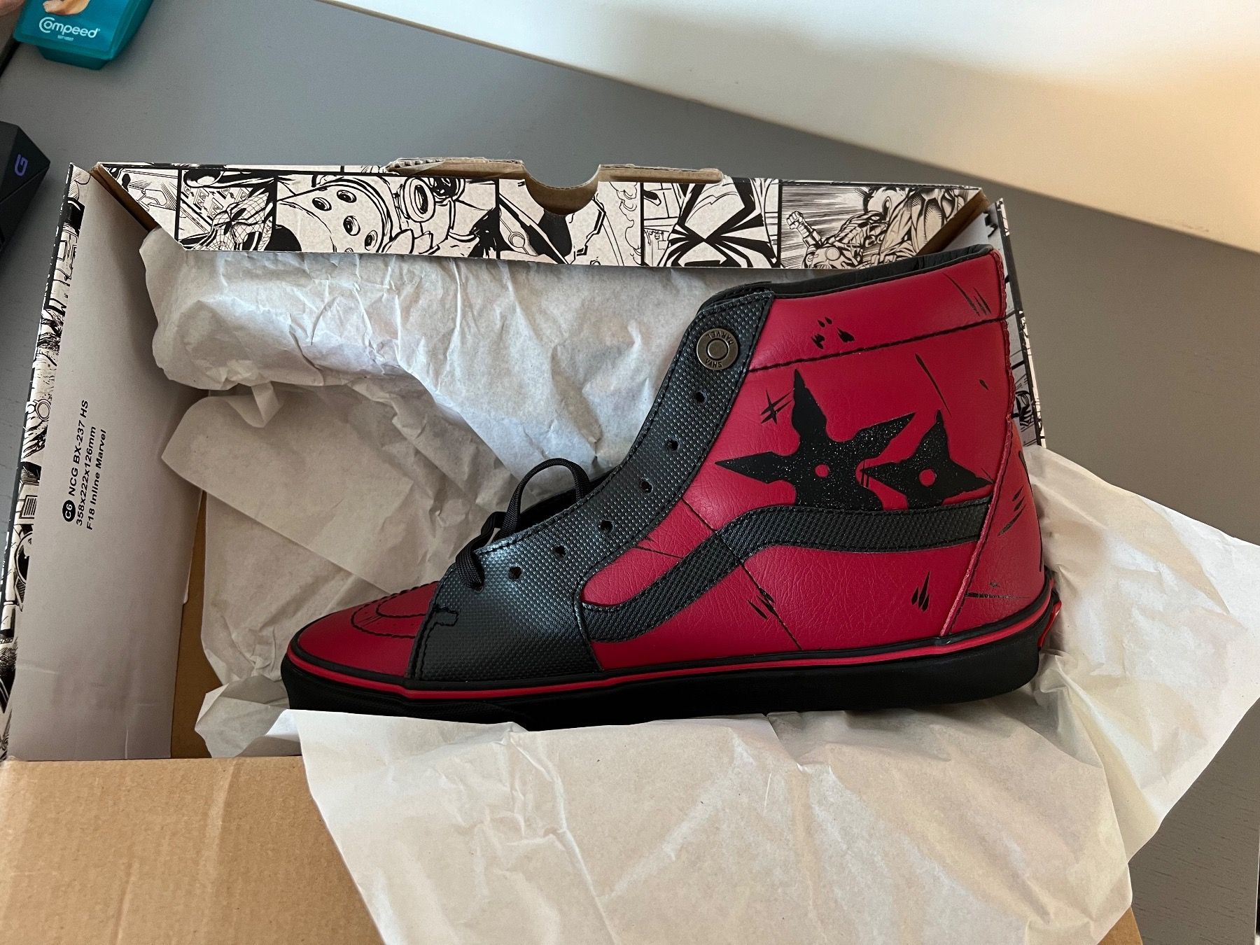 Vans Chaussures hommes: Vans x Deadpool High Tops Gr. 44 NEU – Neuf (Voir description) à Dübendorf par CellarSeller 1