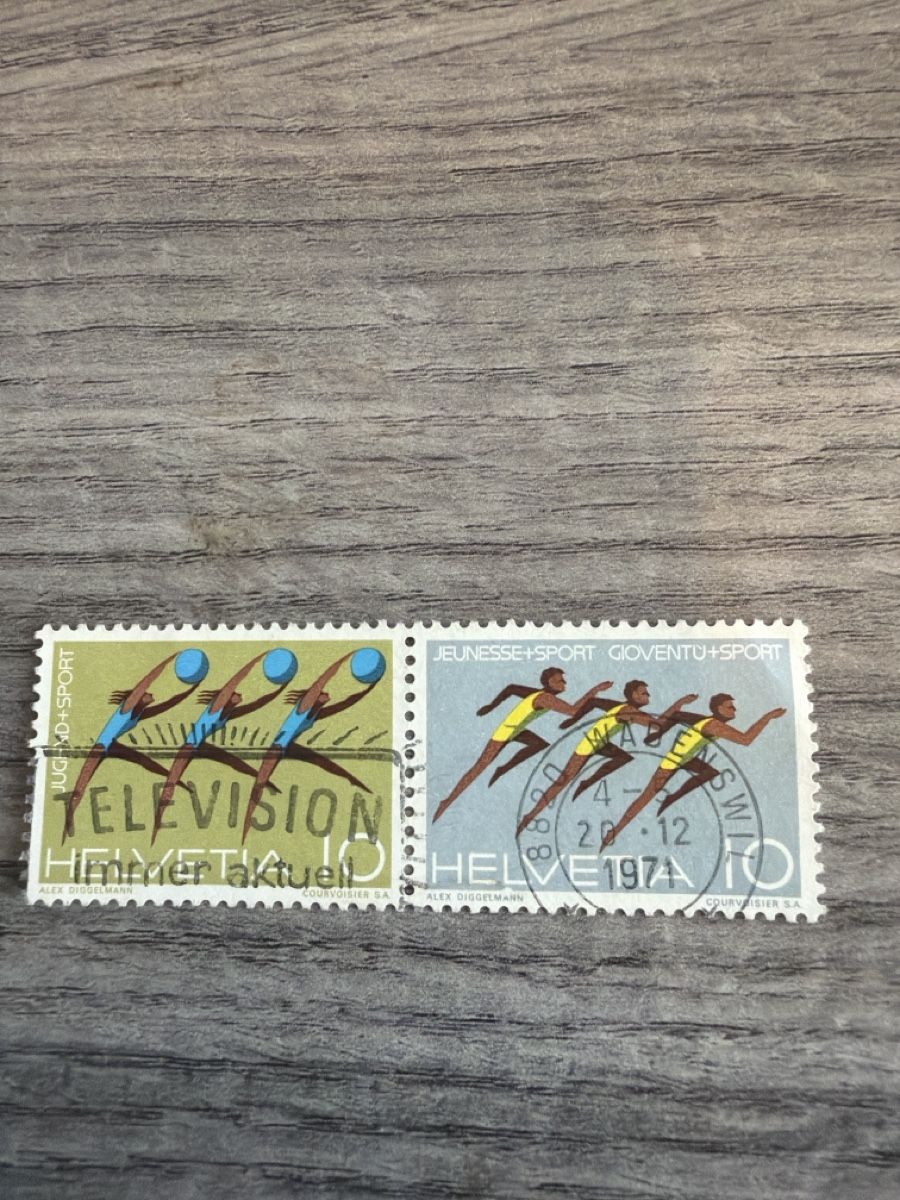 Tutti i francobolli: Briefmarken: 2 Stück, 1971, Jeunesse+Sport – Nuovo (secondo la descrizione) da Tafers venduto da Tschanz-Solutions