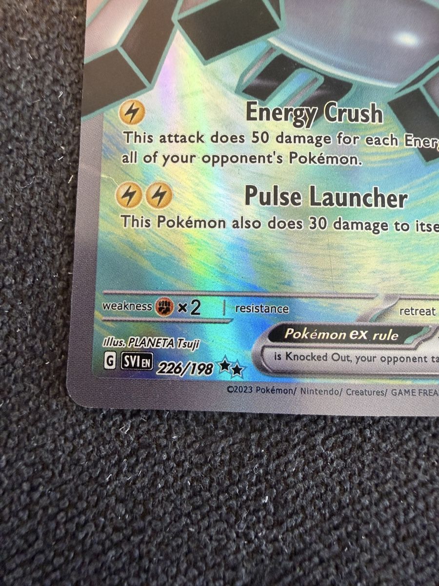 Pokémon Carte collezionabili: Pokémon Magnezone ex 226/198 – Usato da Liestal venduto da arl_6tv7 1