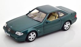 MERCEDES-BENZ 500 SL 1999 GRÜN METALLIC, 1:18 NOREV