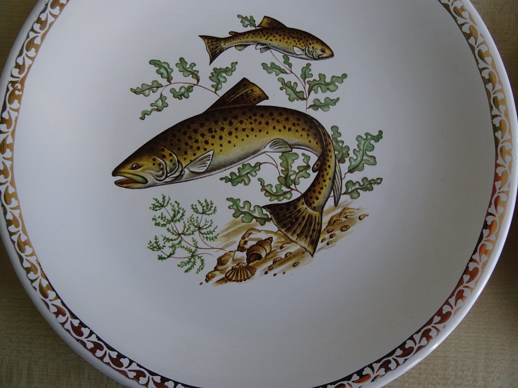 Piatti: 6 Vintage Fischteller – Usato da Biel/Bienne venduto da georgi01 1