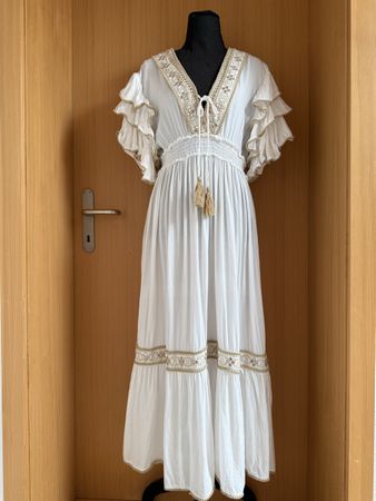 Boho Maxikleid aus Viscose