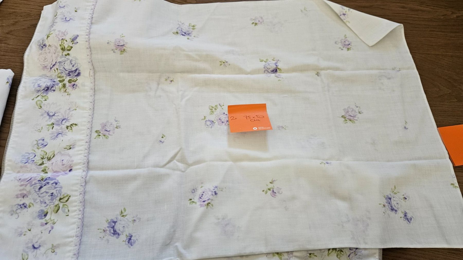 Biancheria da letto: Parure da letto fiorata – Usato da Melano venduto da H-Sara 5