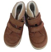 Gr. 25 ELEFANTEN Schuhe Leder braun Klett