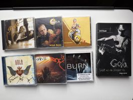 Gölä CD Sammlung, 6 Stück, inklusive Buch!