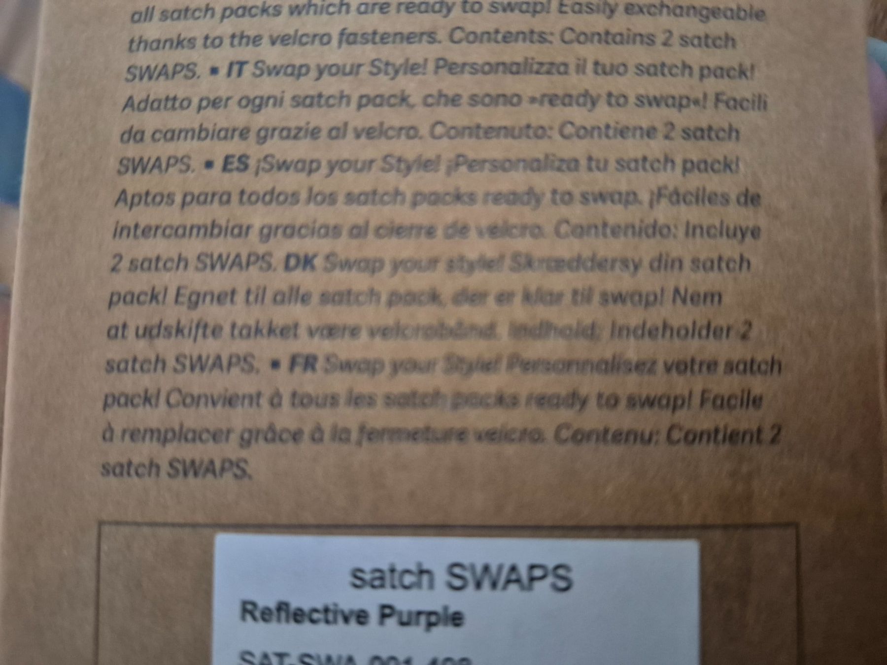 Satch Sacs & sacs à dos: Ersatzbändel Satch Reflective Purple – D'occasion à Samstagern par 79mace21 3