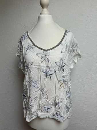 Sommerliches Blüemli-Shirt, Grösse M, Top Zustand!