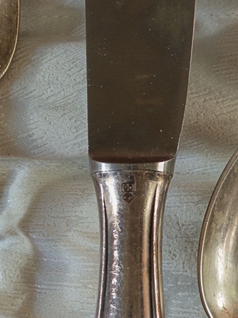 WMF Set di posate: Antikes versilbertes Tafelbesteck WMF 100: wiegt 2,8 kg – Usato da Lugano venduto da riccardo012 5