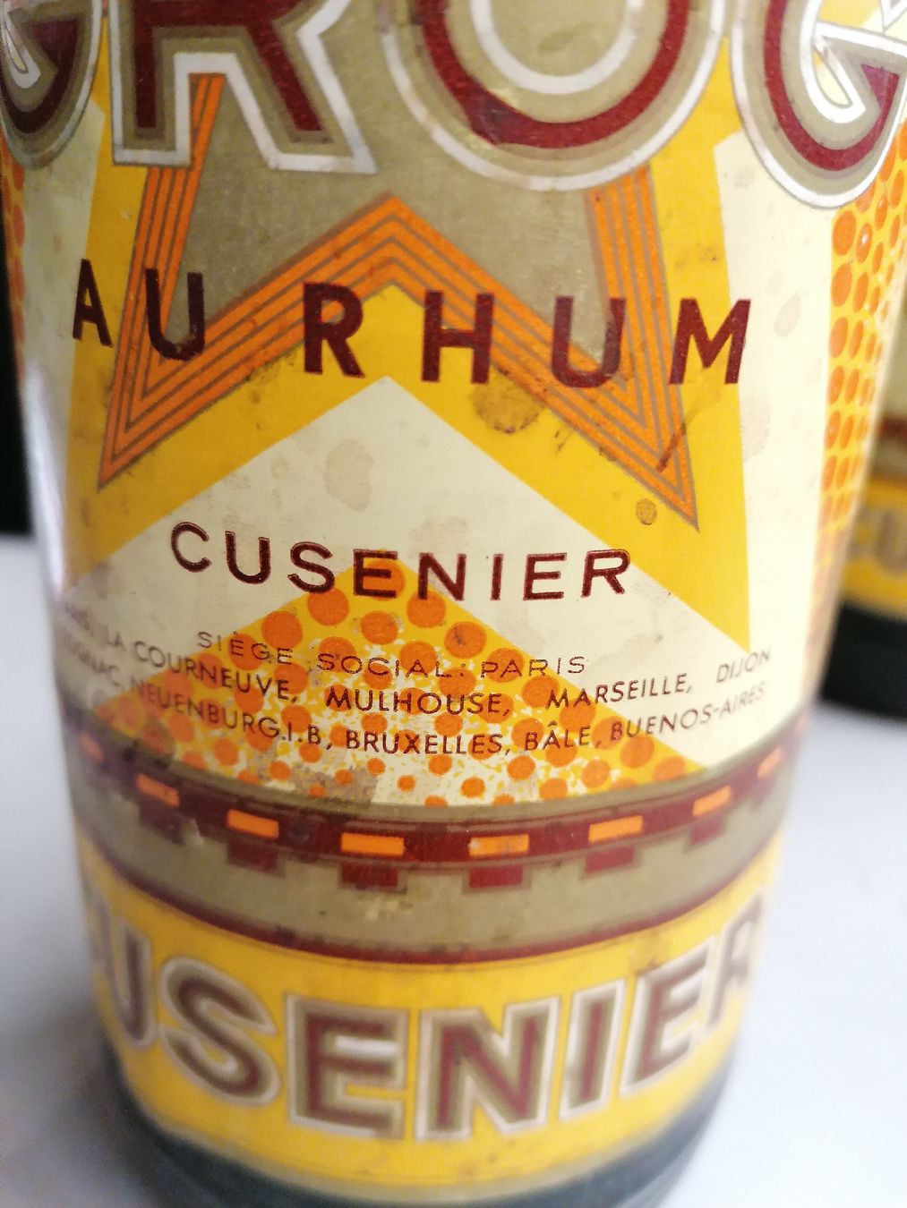 Bevande alcoliche: 2 BOUTEILLES GROG AU RHUM CUSENIER – Nuovo (secondo la descrizione) da Genève venduto da Leboucheoreilles 4