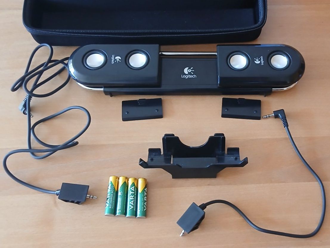 Logitech Casse acustiche: Logitech Stereo Lautsprecher und Tasche gebraucht – Usato da Magden venduto da OVONATOR 3