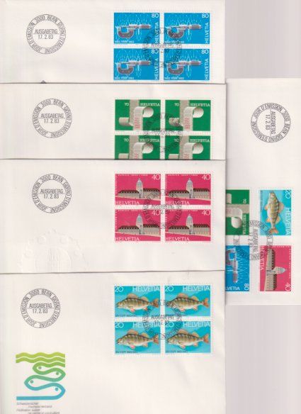 Alle Briefmarken: FDC-Serie 1983, Werbemarken 1 – Neu (gemäss Beschreibung) aus Koblenz von Boerse6