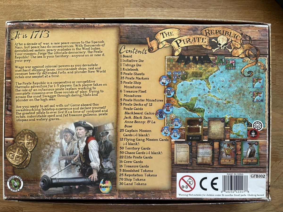 Giochi: The pirate republic (EN) – Usato da Meilen venduto da VonThomas 1
