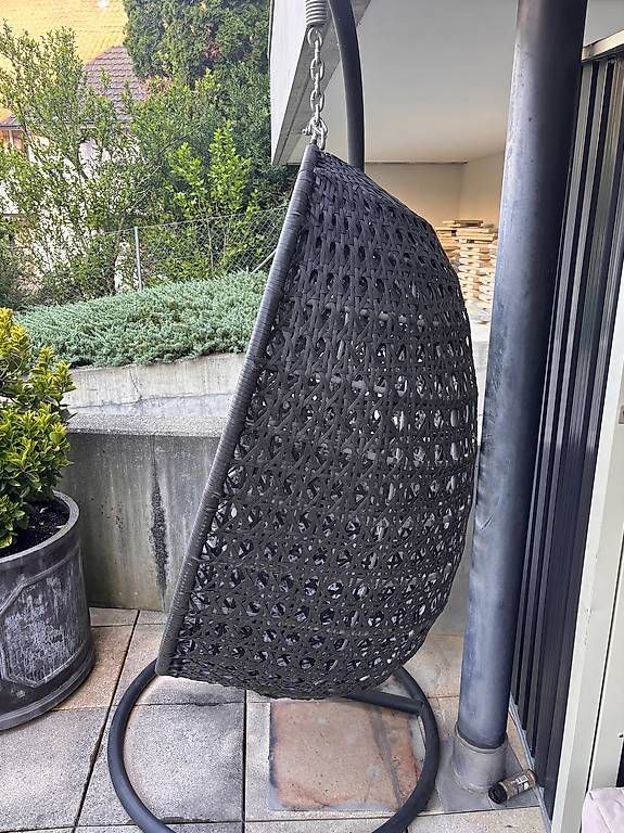Poltrone pensili da giardino: Hängekorb Schaukelstuhl – Usato da riehen venduto da roschgel 1