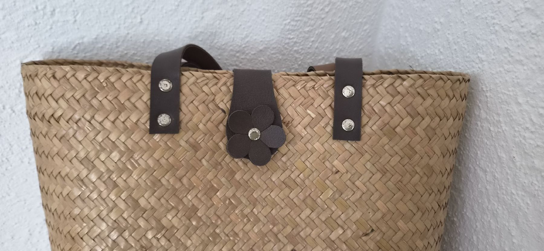 Borse da donna: Korbtasche Tasche Shopper Handmade Strohtasche – Usato da Affoltern am Albis venduto da thingsANDthings 5