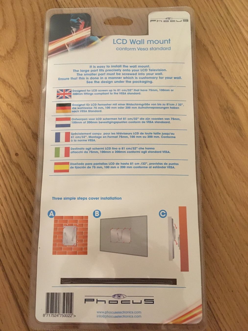Supporti a parete: Universal Wandhalterung TV originalverpackt – Nuovo e nell'imballaggio originale da Büsingen venduto da aue_2mh6 1
