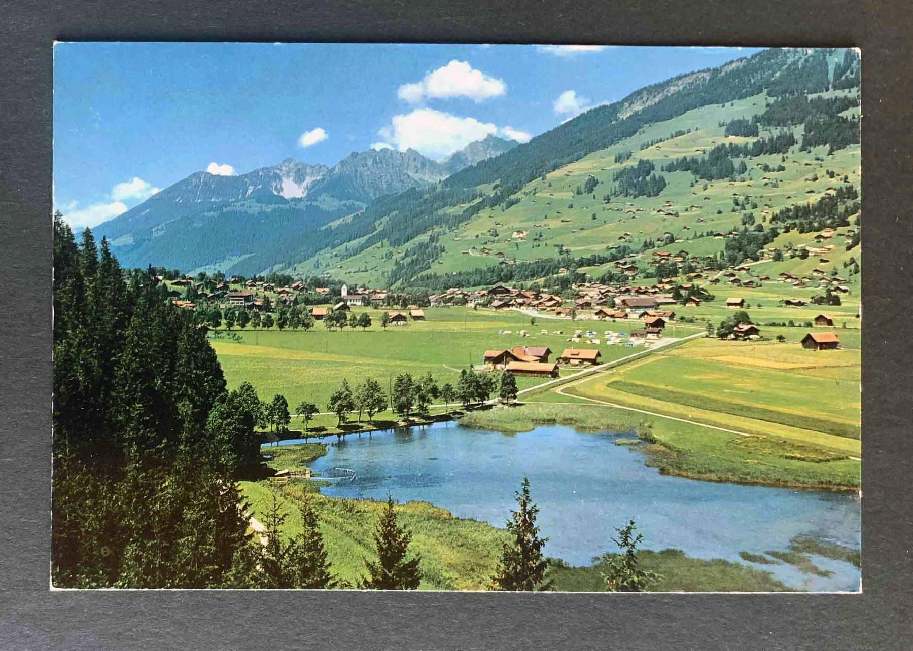 Cartoline postali: AK Lenk Lenkersee Spillgerten – Usato da Goldau venduto da artelier1