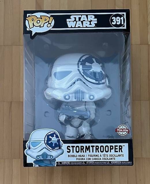 Funko Statuette: Funko Pop Stormtrooper 10'' – Usato da St. Gallen venduto da ManuelSt.