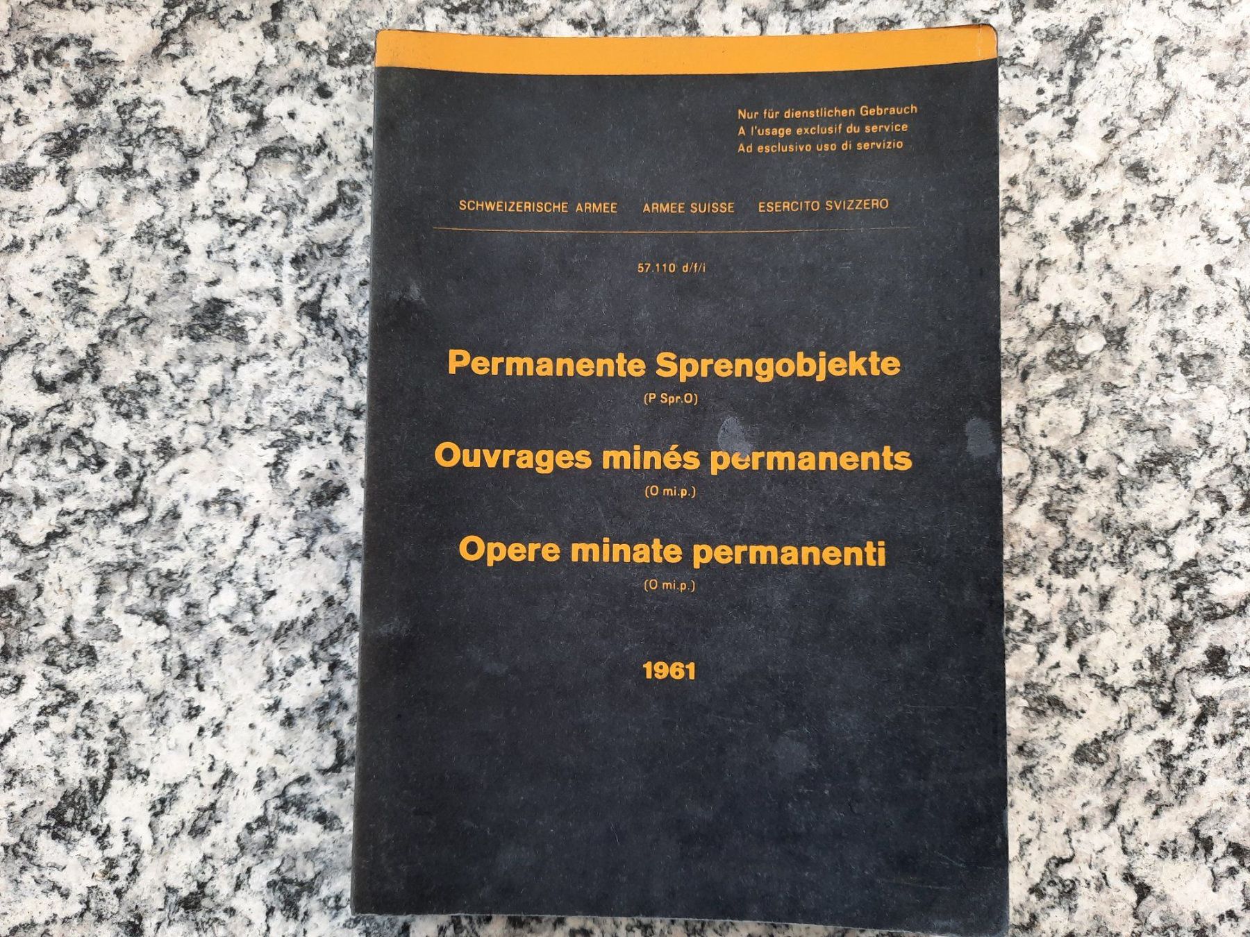 Bücher: Permanente Sprengobjekte – Gebraucht aus Ruswil von Sammlergeist