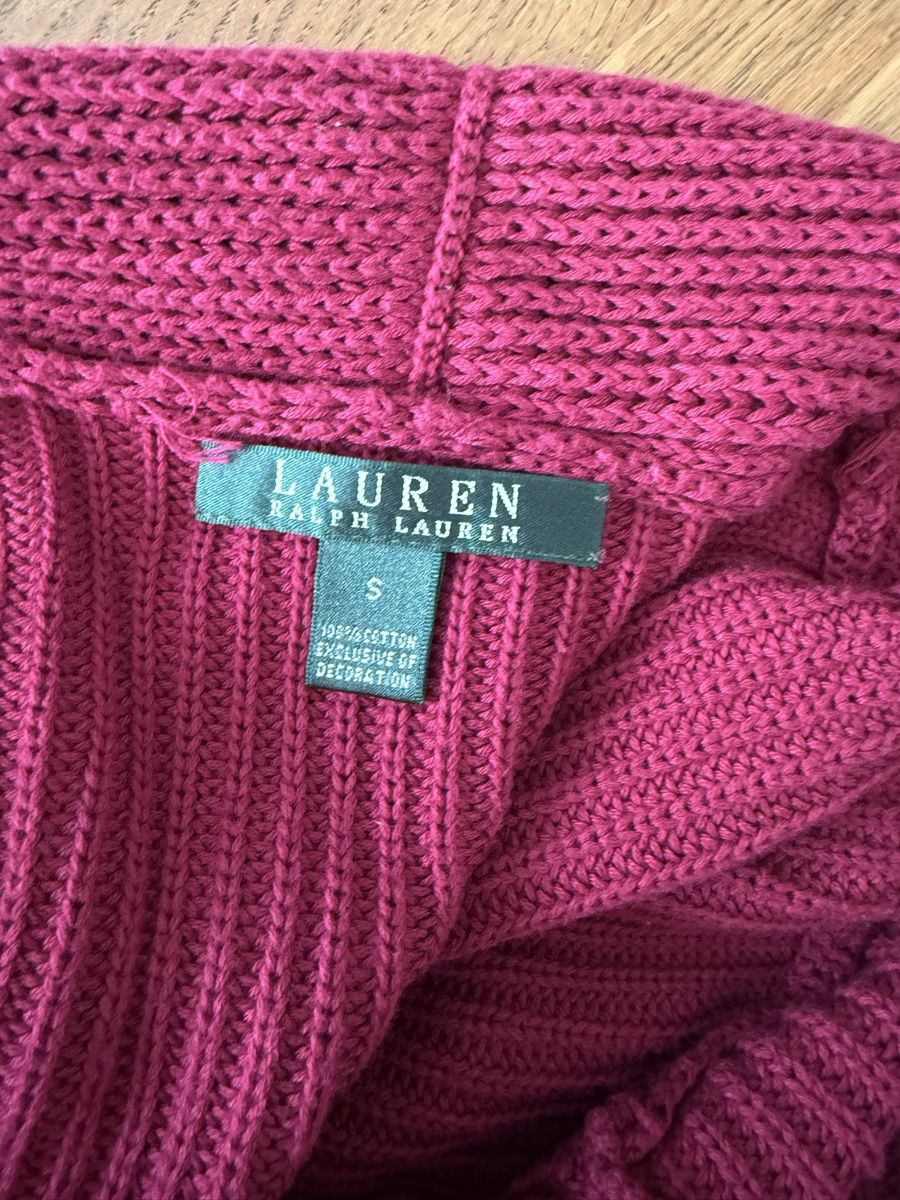 Ralph Lauren Maglioni & Felpe: Ralph Lauren Strickjacke Gr. S himbeerrot – Usato da Kehrsatz venduto da Skoppa 2