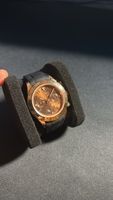 Rosé-Gold Chronograph - Rubber Strap