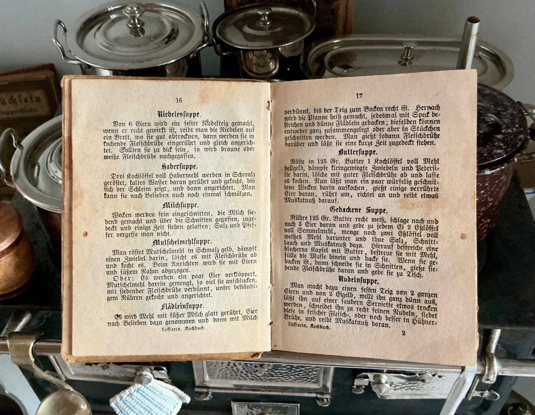 Libri: URALTES KOCHBUCH UM 1880 – Usato da Zell LU venduto da Silvermemory 3