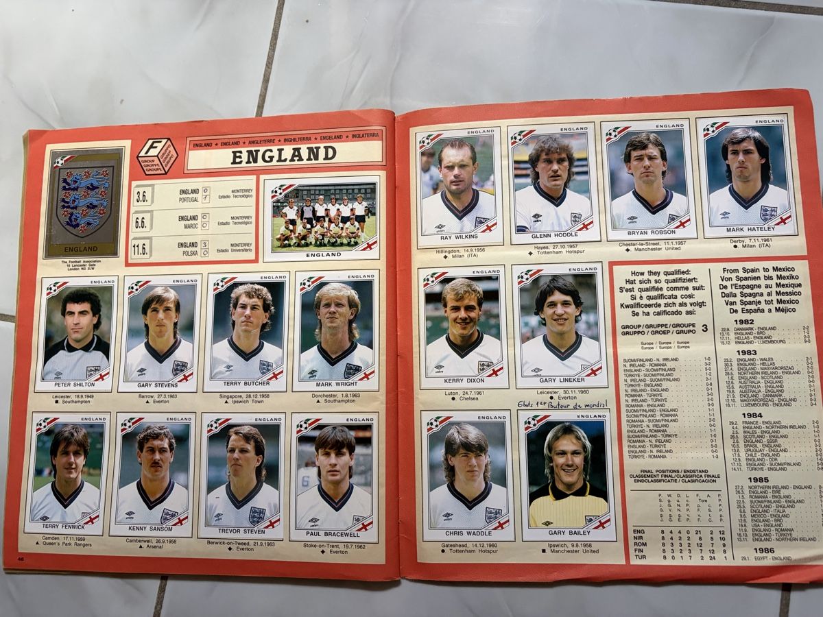 Panini Alben: Album Panini - Mexico 86 -  – Gebraucht aus Le Mouret von DSMF99 6