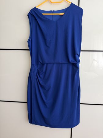 Sommerkleid in Königsblau, Grösse 2xl