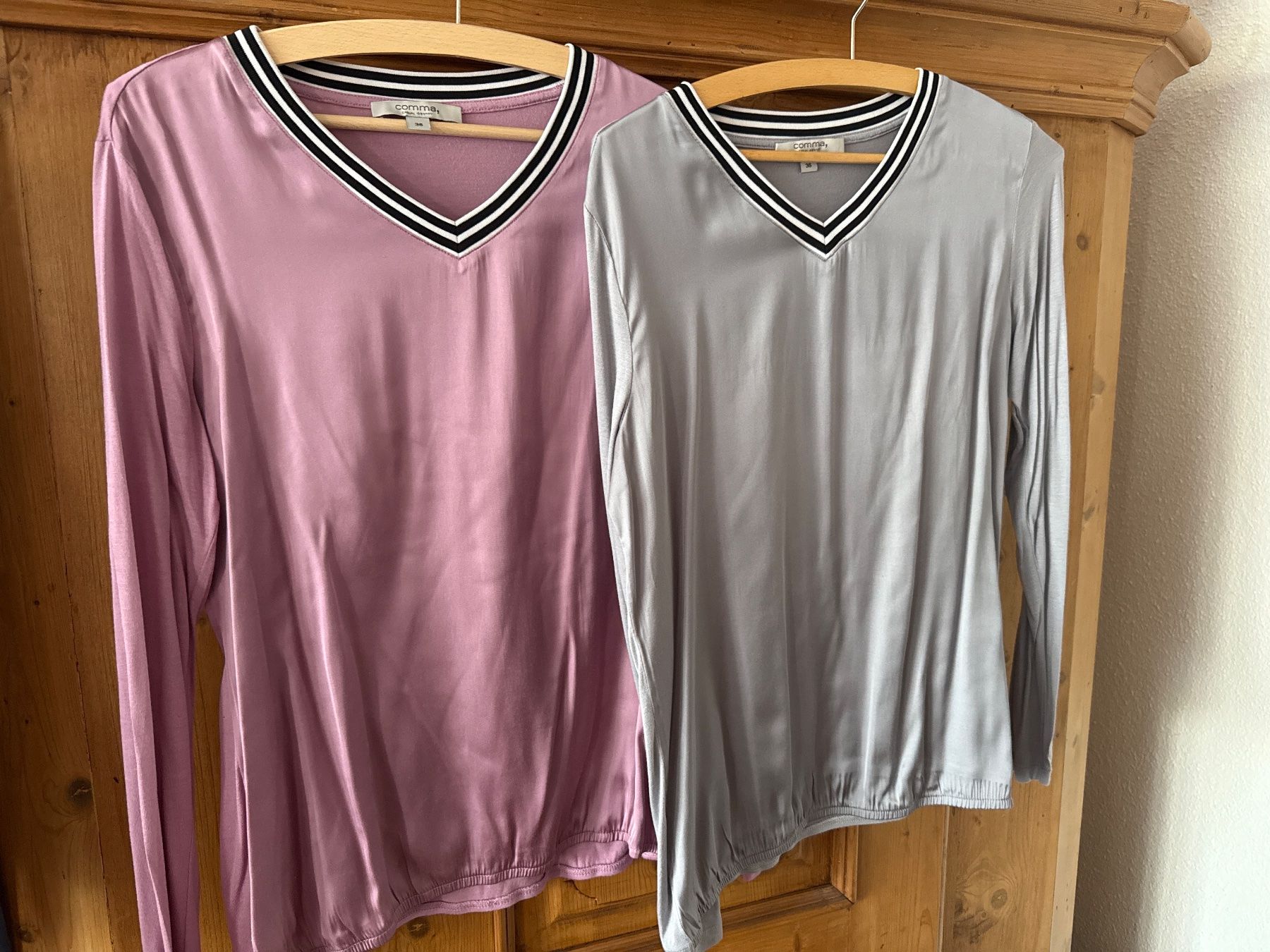 Comma T-shirt: 2 x Damen Shirt Comma, Gr. 36 – Usato da Winterthur venduto da britsi