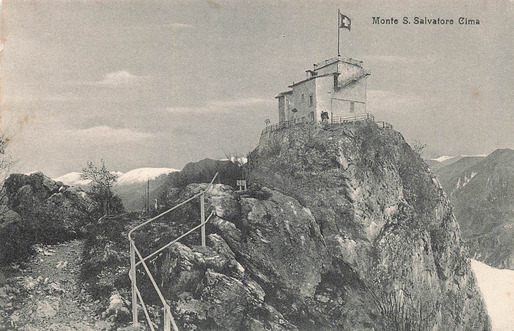 Cartoline postali: Monte S. Salvatore cima – Usato da Biasca venduto da Blenio71