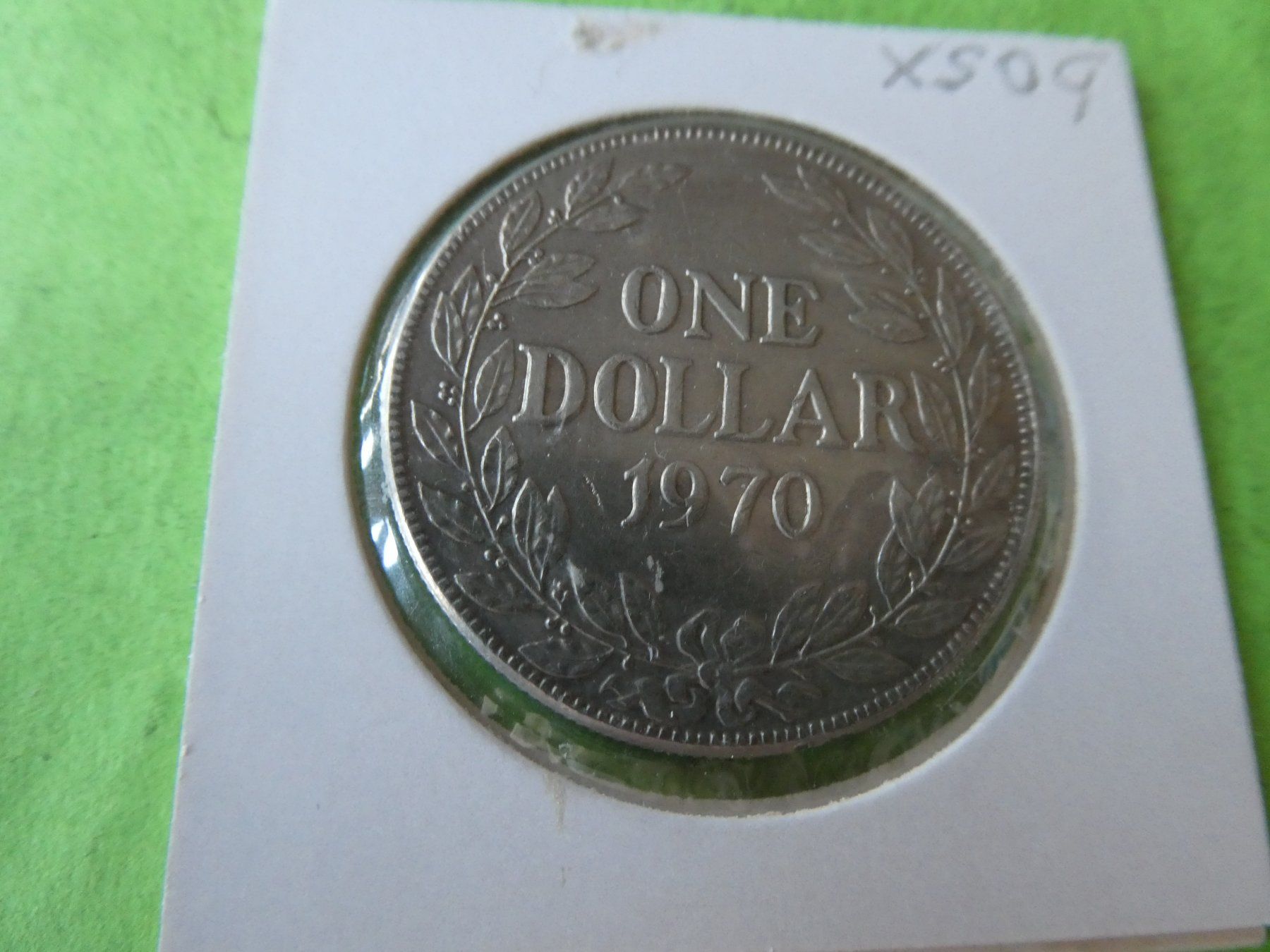 Alle Münzen: LIberia 1970, 1 Dollar – Gebraucht aus Hinterforst von Rohusri 1
