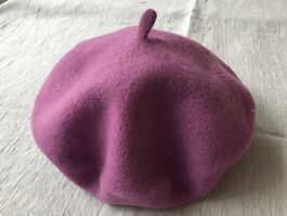 Mädchen Hut Béret Baskenmütze Gr. 140 für 8-9j.