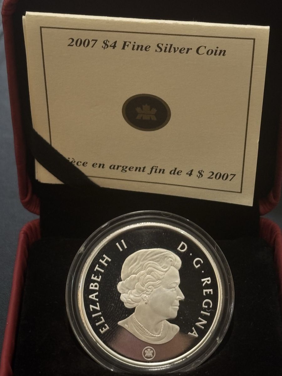 Tutti le monete: Canada silver coin rare – Nuovo e nell'imballaggio originale da Lugano venduto da RADIAURUM
