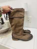 ARMANI LEDER WINTERSTIEFEL GR 32