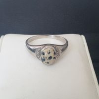 Silber Ring / Damenring aus 925 Silber mit ein schmuckstein