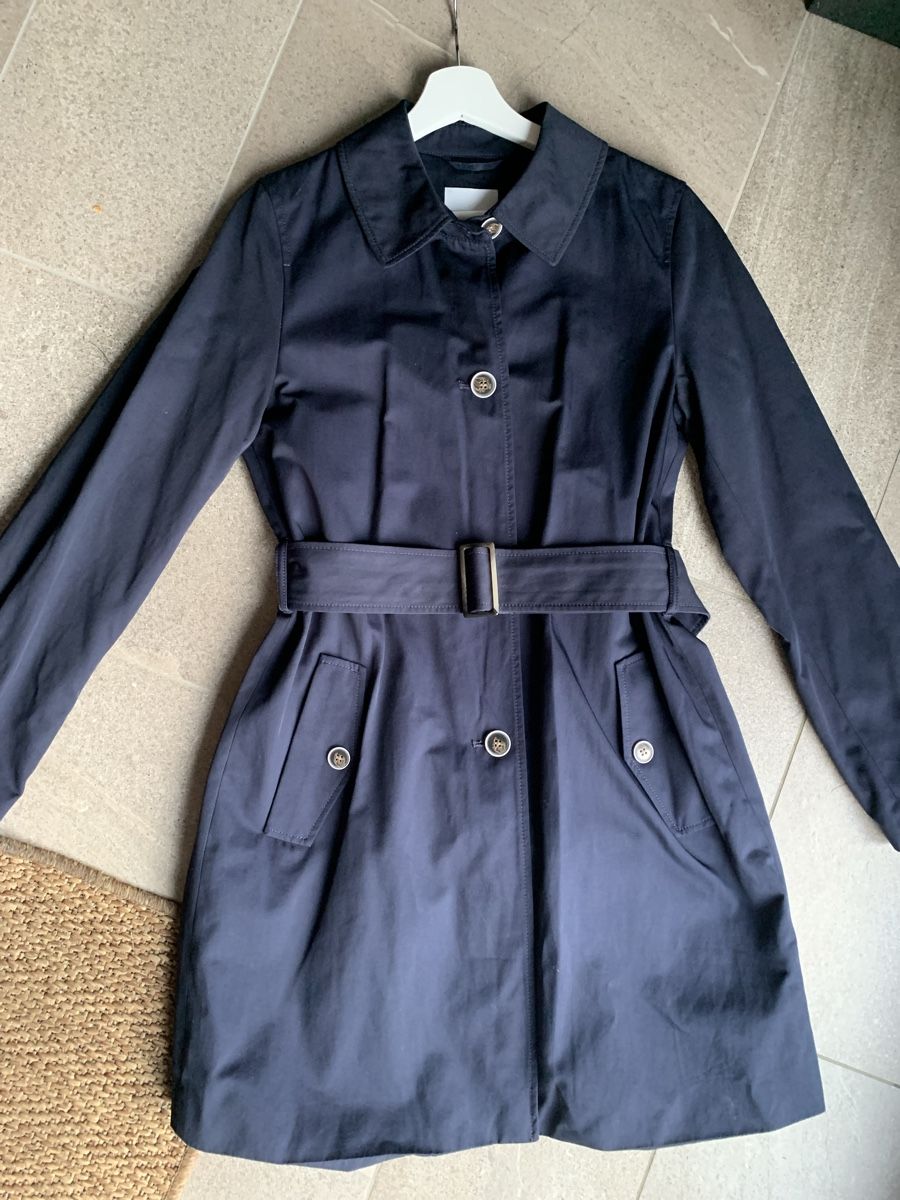 S.Oliver Manteaux: s.Oliver Trenchcoat Dunkelblau Grösse 36  – Neuf (Voir description) à Bühler par Princess2016
